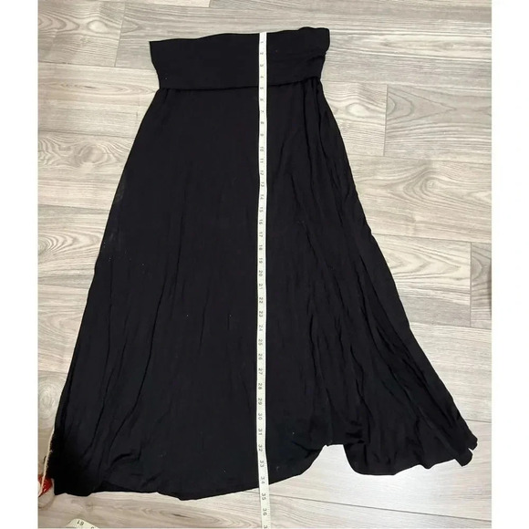 Lord & Taylor side slit maxi black skirt Size S - Picture 3 of 8
